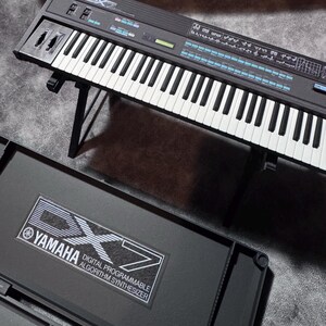 ミニチュアヤマハ DX7 FMシンセサイザー：1/6スケール コレクターズ