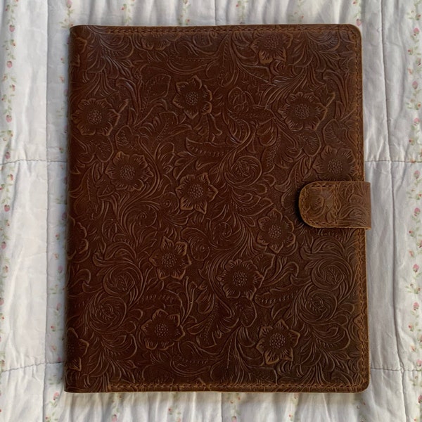 Floral Tooled Leather Magnetic 2025 IPad Pro 13 11 Case 2025 IPad Air floral-tooled-leather-magnetic-2025-ipad-pro-13-11-case-2025-ipad-air