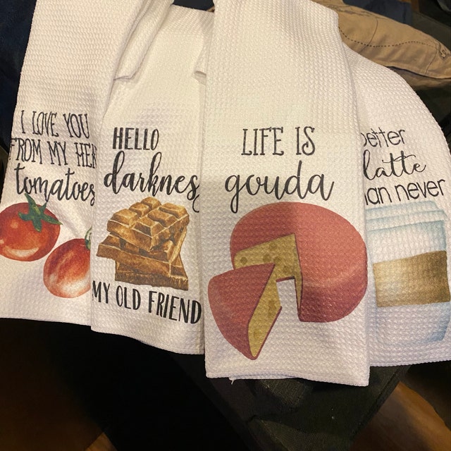 Cheese Lover Funny Kitchen Towels – Do Take It Personally