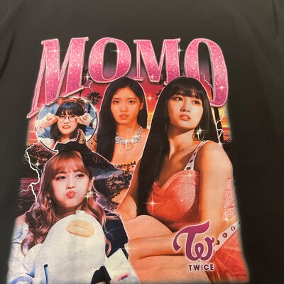 Twice Momo Retro Bootleg T-shirt Twice Shirt Kpop Shirt Kpop Merch ...