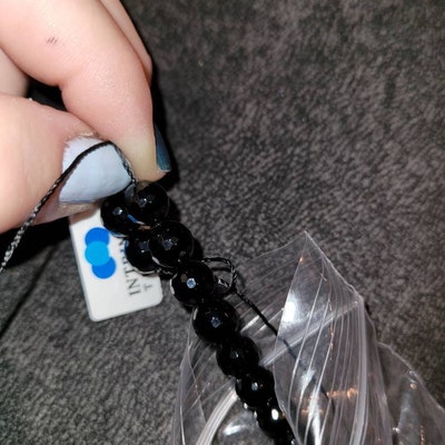 thumbnail image 2 of AAA Natural Black Onyx Beads – 16 Strands, Sizes 3mm To 12mm, Genuine Stone 2 of 4