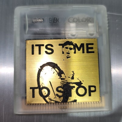 Laser Engraved Gameboy Cartridge Stickers - Etsy