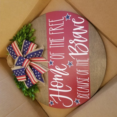 Front Door Decor Funny Door Sign Welcome Just Kidding Please Go Home ...