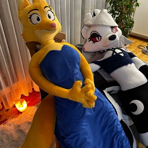 Diane Foxington 140cm Fanmade Plush Commission