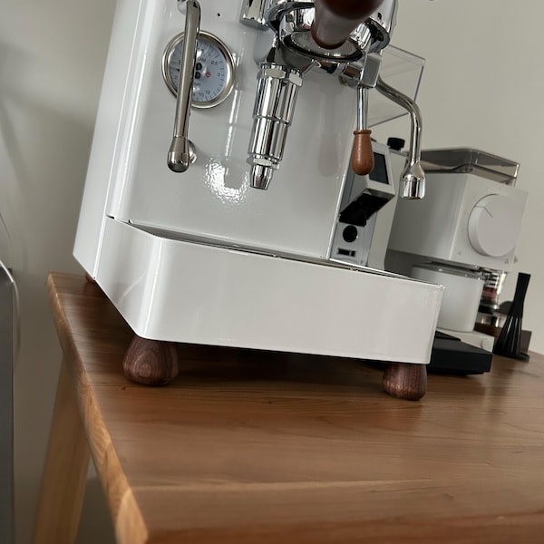 Lelit Mara X Wooden Feet: Handcrafted Espresso Machine Upgrade - Etsy