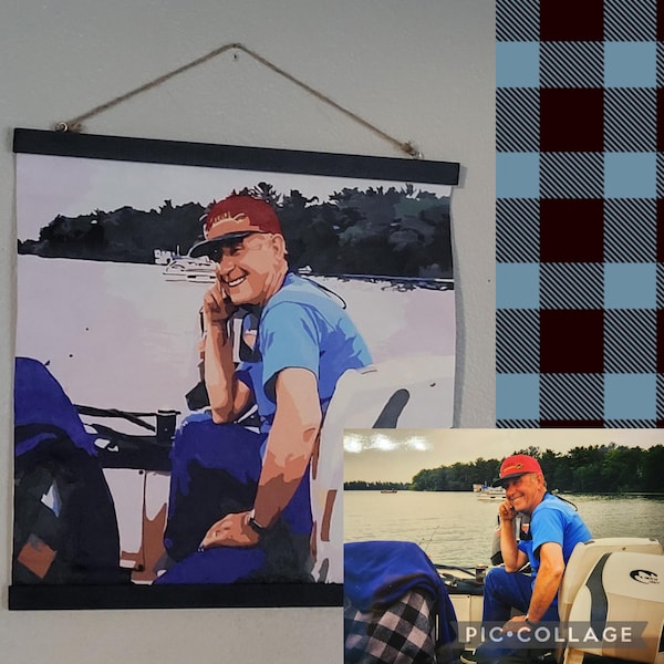 Custom Paint by Number Personalized Canvas Wall Art From Photo | Paint ...