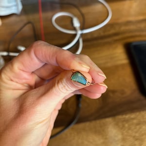 Customer photo from jlojacobs1, Raw Australian Opal Ring