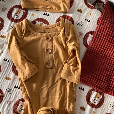 Safari Baby Blanket Waffle Baby Blanket Organic Baby Blanket - Etsy