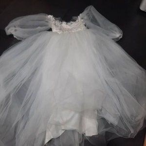 Junior Bridesmaid Dress, Flower Girl Dress Satin, Baby Wedding Dress ...