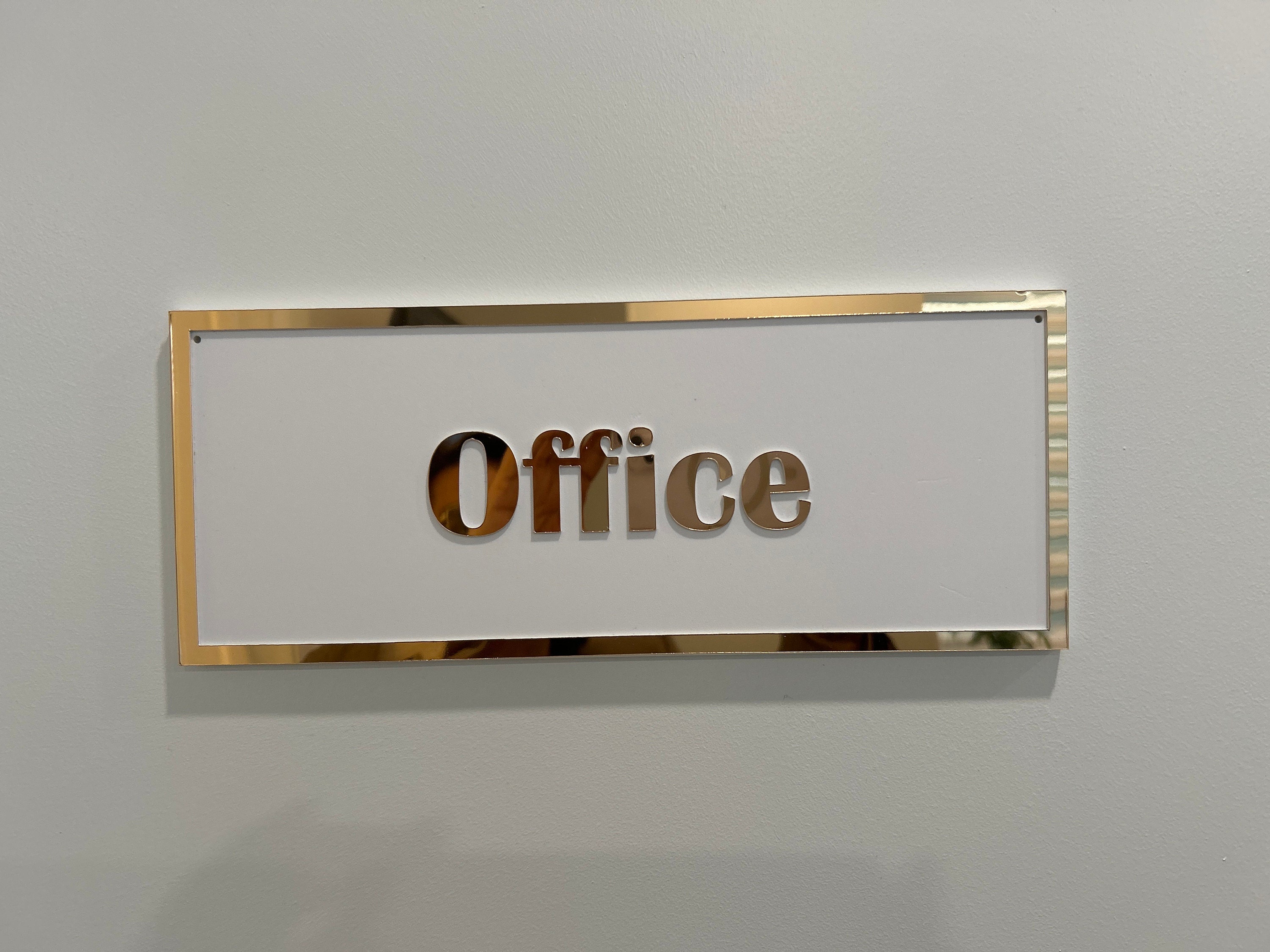 Personalized door sign with your own text,   door sign for you offic , custom door sign door platte to order, custom made sign