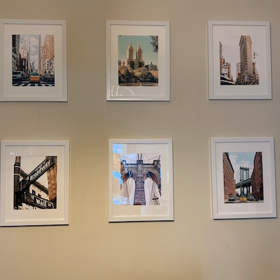 NYC Printable Gallery Wall Set, New York Set of 6 Photography, Nyc Digital Prints, Nyc 6 Pieces ...