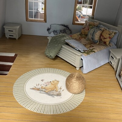 Miniature Vintage Primitive Design Sign White Rabbit Inn 1/24, 1/12 or ...