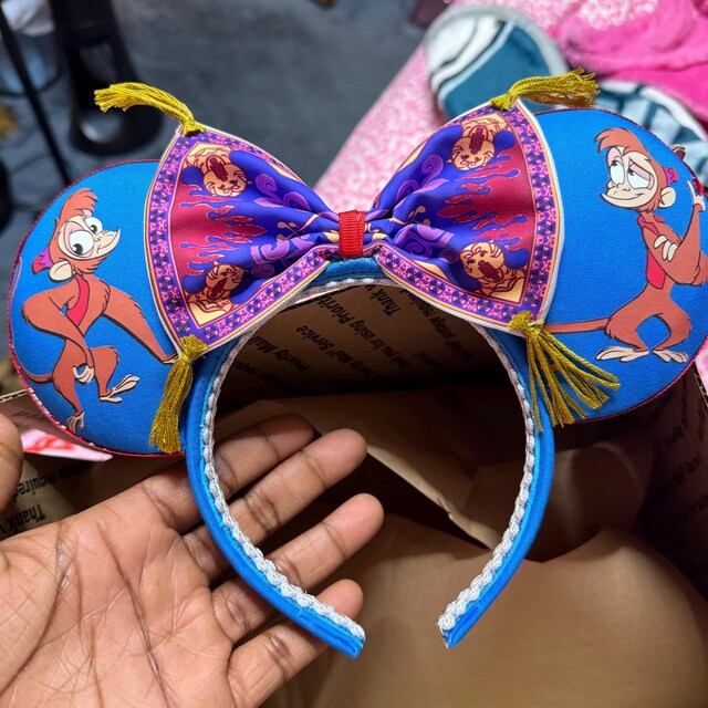 Abu Mickey Ears/carpet/aladdin/princess Jasmine - Etsy display picture 3