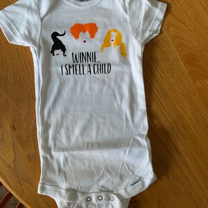 winnie i smell a child onesie