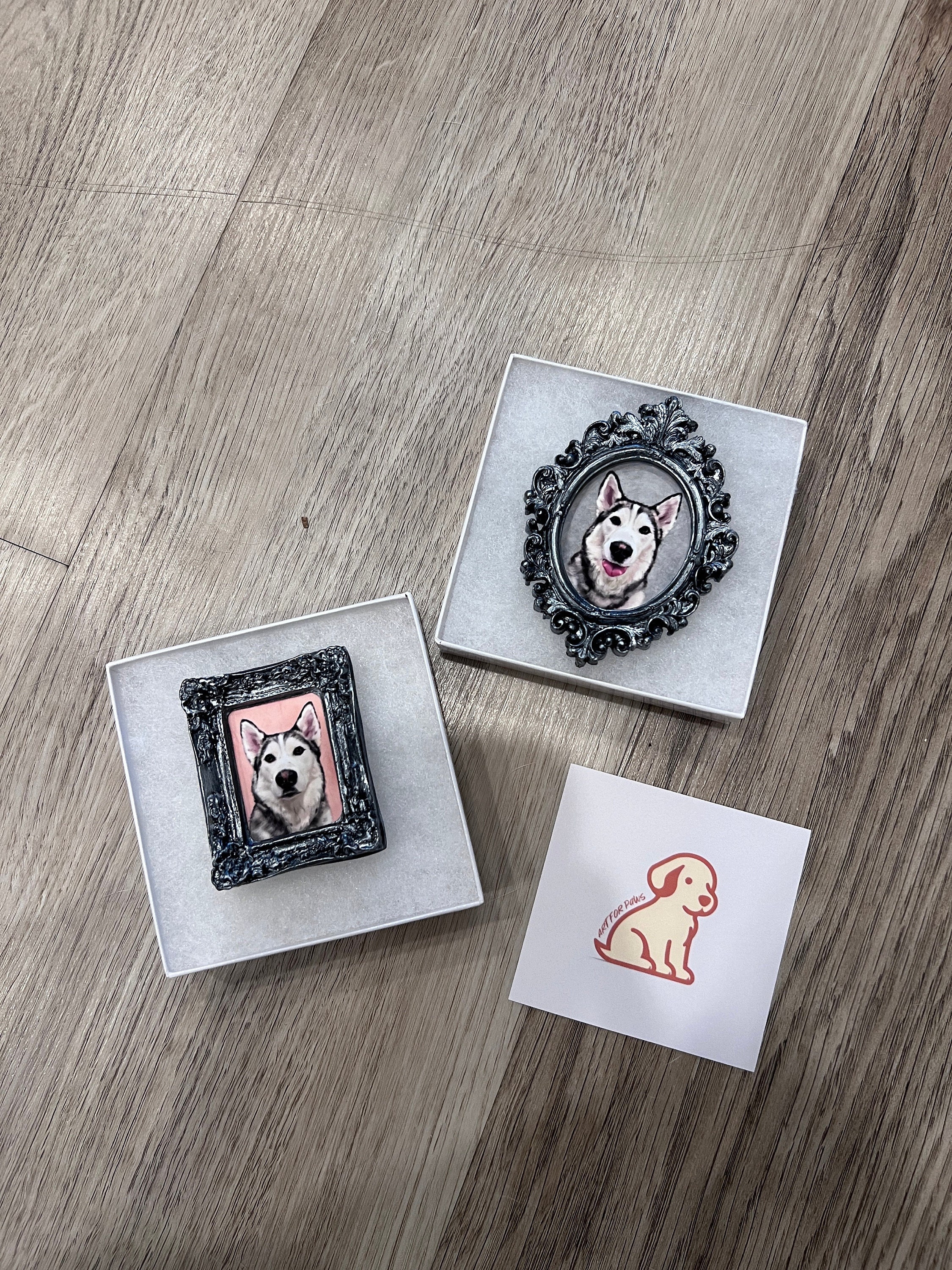 Custom Pet Portrait Magnets, Vintage Oil Painting Style, Best Gift for Pet Owner and Lover