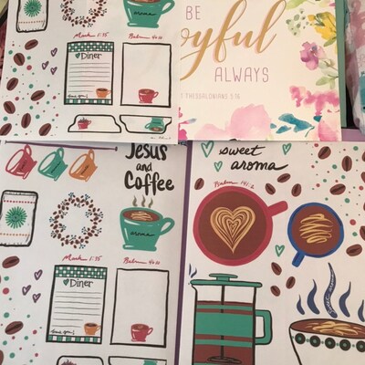 Jesus and Coffee Digital Printable Set - Etsy