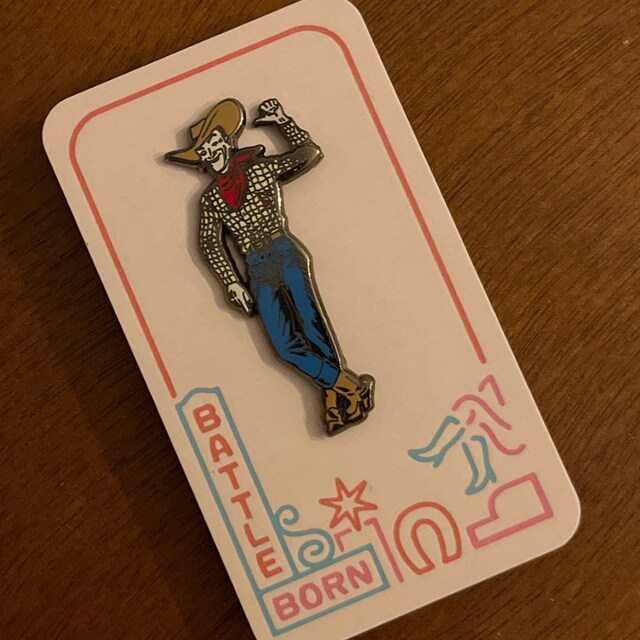 ピンバッジ ラスベガス カウボーイ Vegas Vic Cowboy Pin - Etsy