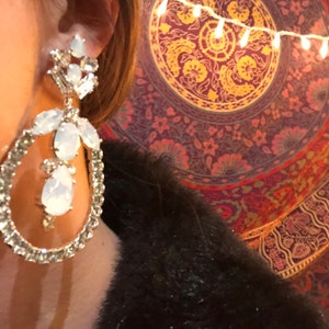 elegant handmade bold chandelier dark red black maroon big drop large earrings elegant handmade bold chandelier dark red black maroon big drop large earrings