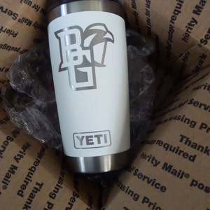 Green Bay Packers YETI Laser Engraved Tumblers, Can Colsters and Bottles,  2-Side