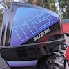 1991-1993 Mercury 75 hp 810457A90 Decal Set -Teal