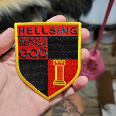 Hellsing Shield Cosplay Patches, Qty 2 - Etsy