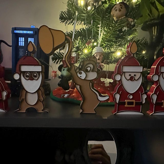 Pluto's Christmas Tree Inspired Chip and Dale Decor - Etsy