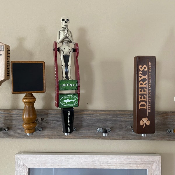 Tap Handle Rack Tap Handle Wall Display (rack) - Holds 6 Tap Handles - 24