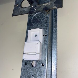 66 Roll Up Wyze garage door bracket 