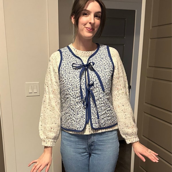 Ruby Vest PDF Sewing Pattern | Size Inclusive 0-34 | Beginner Friendly ...