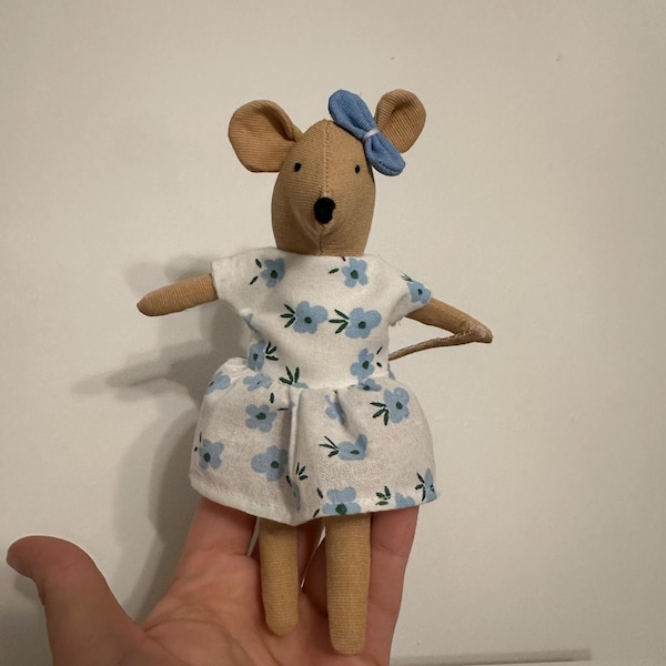 Mouse Sewing Pattern PDF - Mouse Family Sewing Pattern, Tiny Easy Mice ...