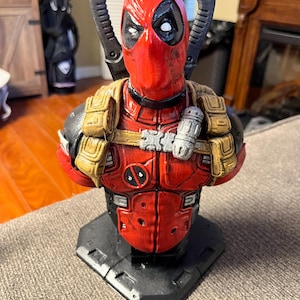 Deadpool Bust / Action Figure Desktop Decoration - Etsy