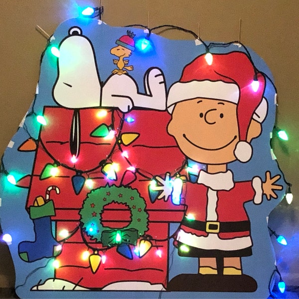 Charlie Brown and Snoopy Yard Decor PC005 - Etsy