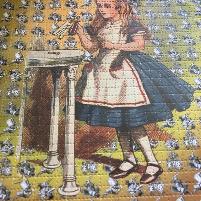 ホフマン LSD ブロッター アート サイケデリック アシッド フリー