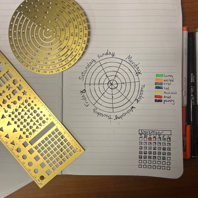 Bullet Style Journal Stencil, Planner Stencil Essential Stencil Set ...