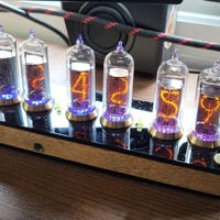 6x IV-9 VFD Numitron Nixie Röhren tubes 6 pcs NEU NEW NOS IV9