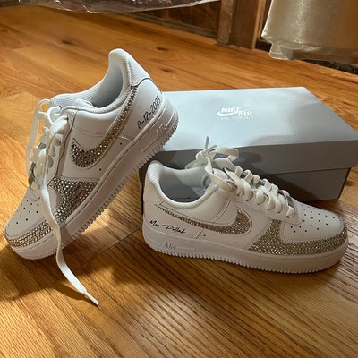 custom rhinestone air force 1