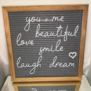 Letter Board Letters Share the Love Word Pack 2 Inches Etsy