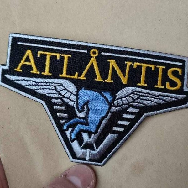 Star SG-1 Project Earth Atlantis U.S.S. Odyssey Cosplay Patch – Aufnäher Oder Aufbügler, 9 Cm