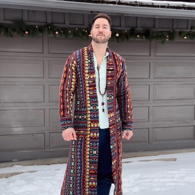Hippie Bohemian Mens Womens Long Trench Coat, Psychedelic Woven Jacket, Long Warm Kimono Jacket, Unisex Tribal Jacket Duster - Etsy Hippie Bohemian Mens Womens Long Trench Coat, Psychedelic Woven Jacket, Long Warm Kimono Jacket, Unisex Tribal Jacket Duster - Etsy