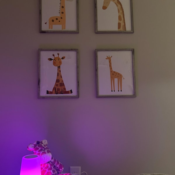 Set of Jungle Theme Nursery Prints, Safari Nursery Decor, Safari ...
