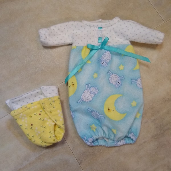 Dolls Sleep Sack - Buffalo Print main image 1