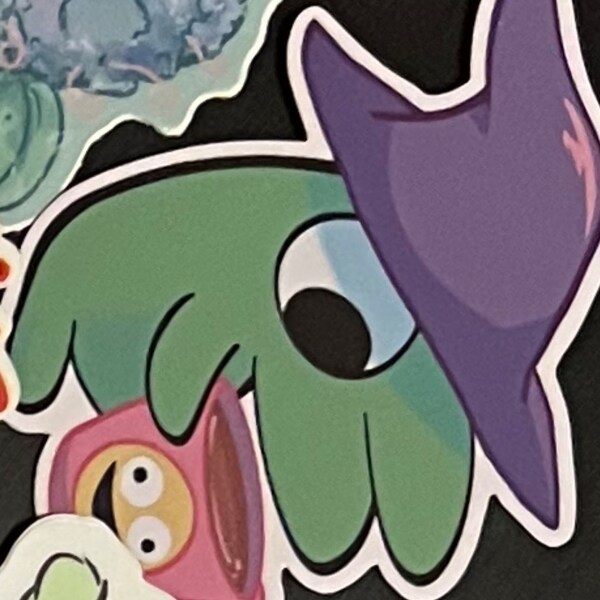 Smiling Friends Glep Sticker - Die Cut Vinyl Sticker 2.5