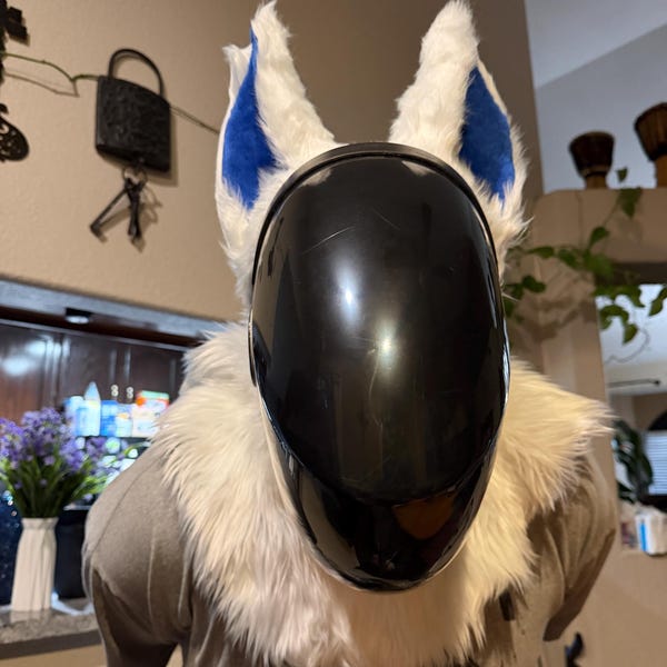 Goth Protogen Protogen Head Custom - Fursuit Head Personalized - Furry Cospaly - Etsy