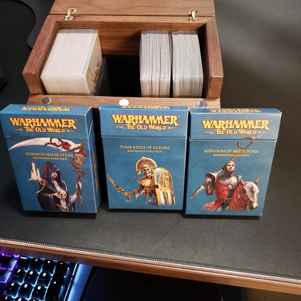 Custom Gemstone Inlay for MTG Commanders, Magic the Gathering, Deck Box ...