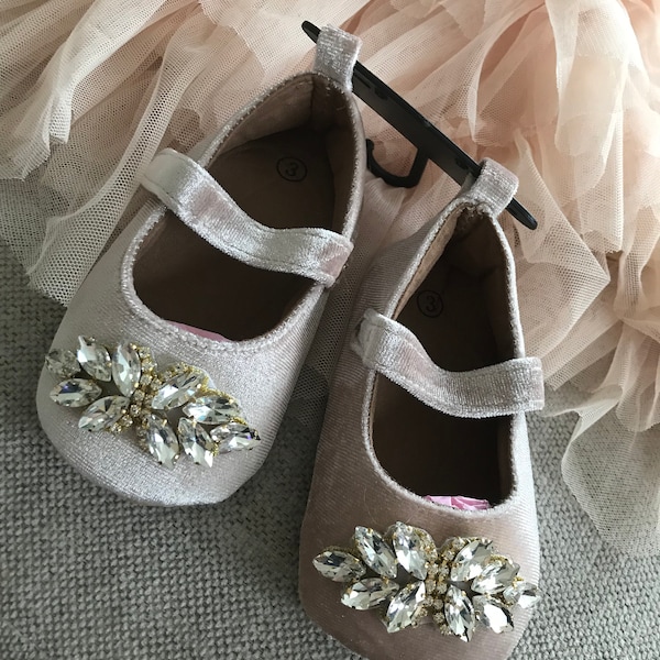 Red Rose Baby Princess Shoes