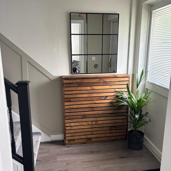 Pinterest Radiator Covers Pinterest Inspired Slat Radiator Cover- Made to Measure - Etsy