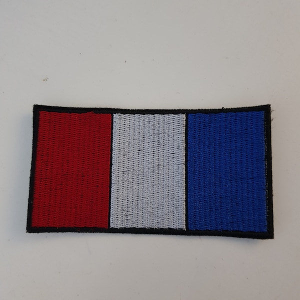 Écusson Drapeau Français plastifié - DAN MILITARY