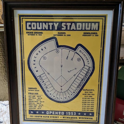 CANDLESTICK PARK Seating Chart Diagram Poster 12x18, 18x24, or 24x36