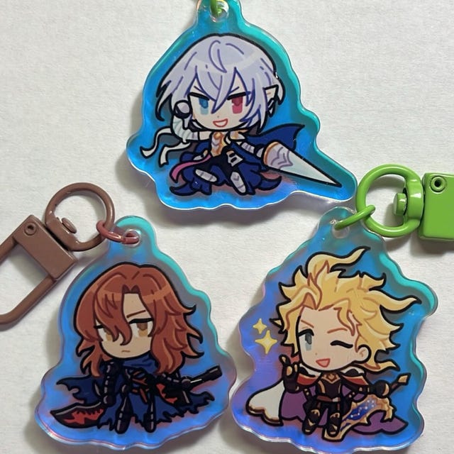 Granblue Versus: Rising Keychains — Jellcaps