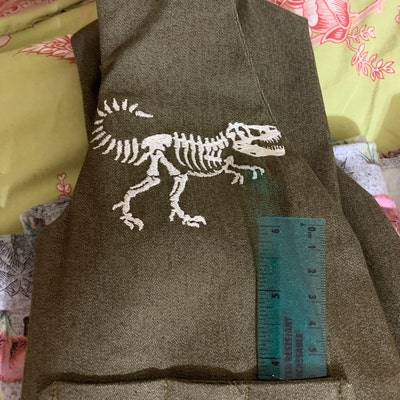 T-rex Dinosaur Dino Skeleton Bones Fill Embroidery Design - Etsy